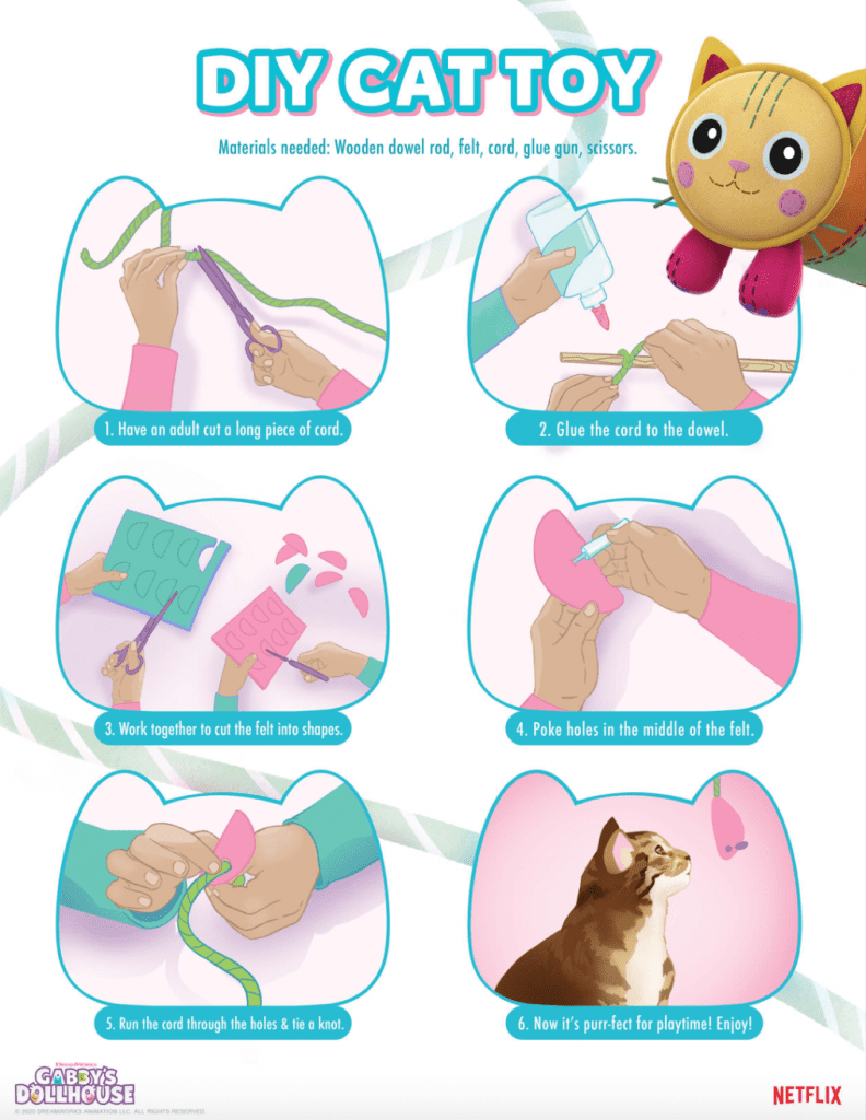 Fun Kids Crafts From Gabby s Dollhouse